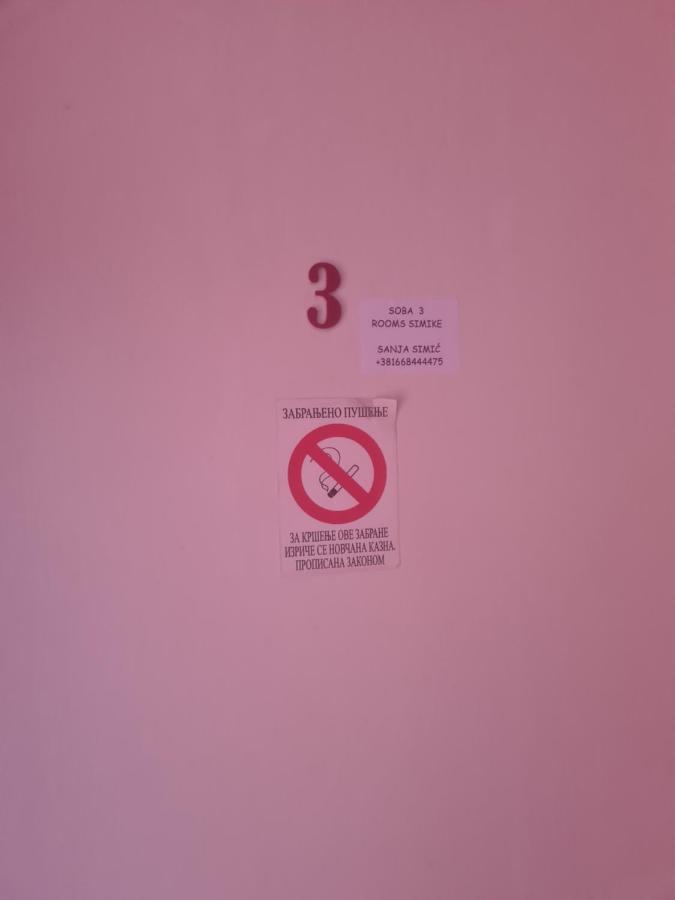Rooms " Simke " II Subotica Buitenkant foto